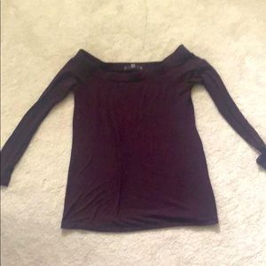 Off the shoulder Loft shirt